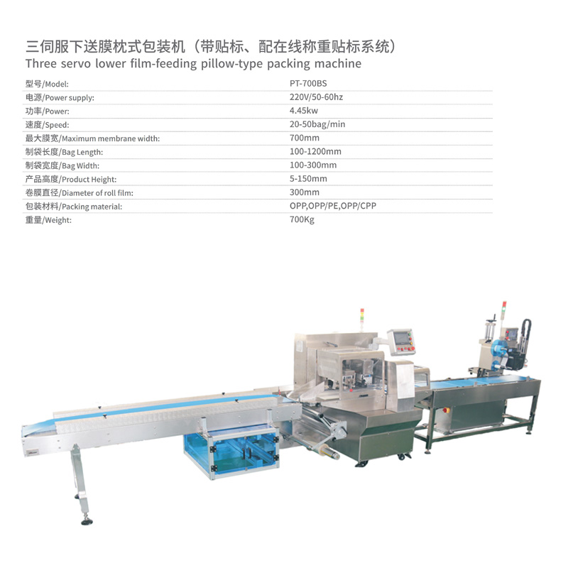 枕式包裝機參數